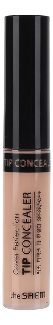 Точечный консилер для лица Cover Perfection Tip Concealer SPF28 РА++ 6,5г: Peach Beige точечный консилер для лица cover perfection tip concealer spf28 ра 6 5г brightener