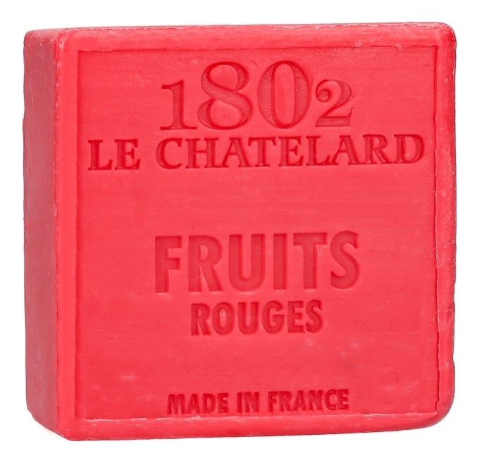 

Марсельское мыло Savon Carre Fruits Rouges 100г