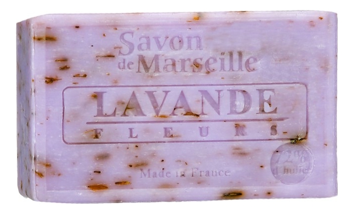 Марсельское мыло Savon De Marseille Lavande Fleurs 100г