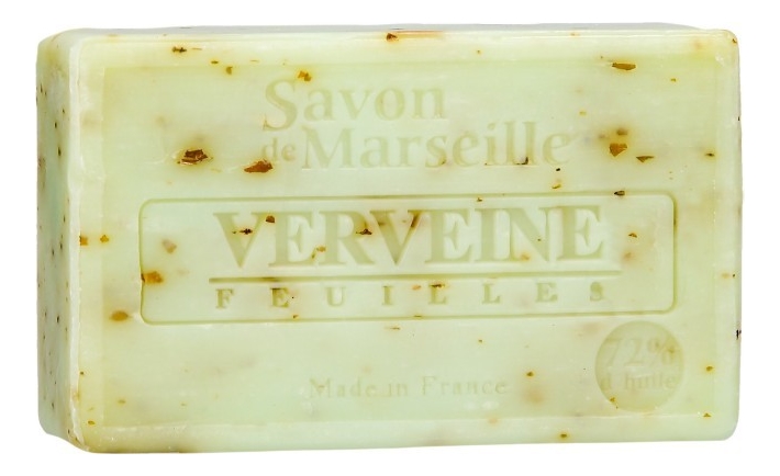 Марсельское мыло Savon De Marseille Verveine Feuilles 100г