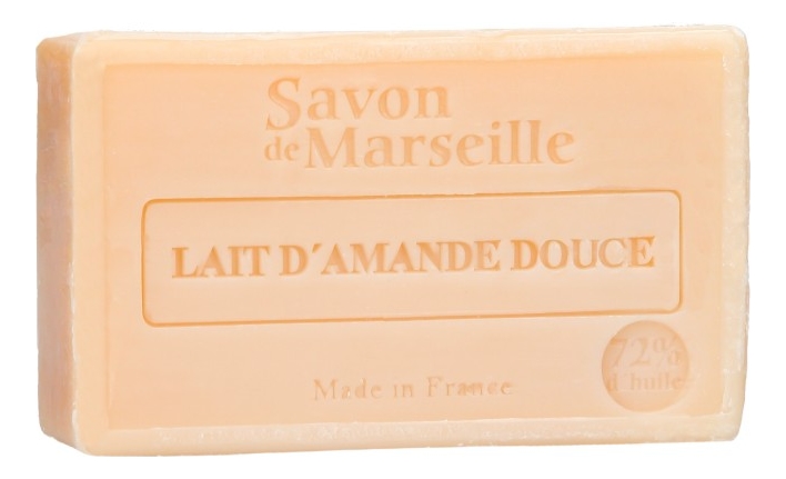Марсельское мыло Savon De Marseille Lait D'Amande Douce 100г