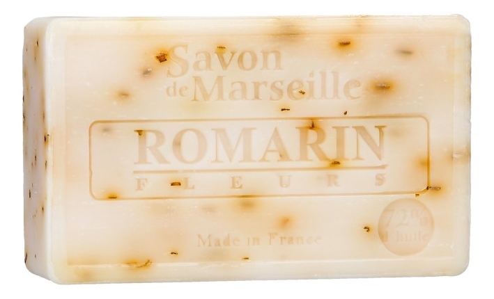

Марсельское мыло Savon De Marseille Romarin Fleurs 100г