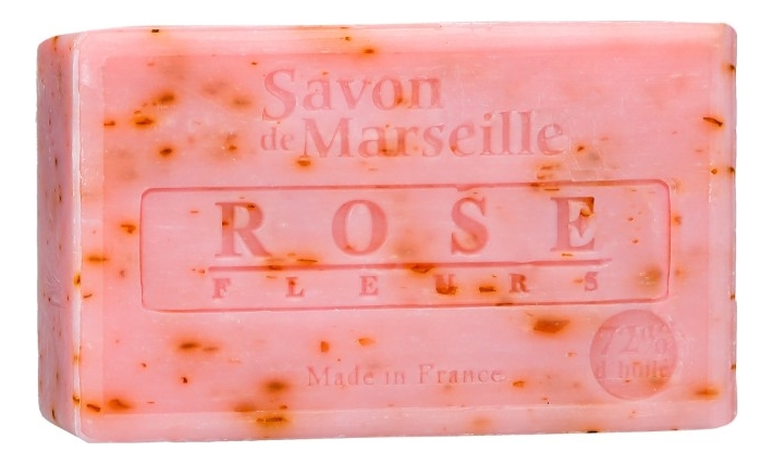 Марсельское мыло Savon De Marseille Rose Fleur 100г