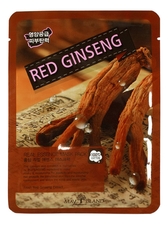 May Island Тканевая маска для лица Real Essence Red Ginseng Mask Pack 25мл