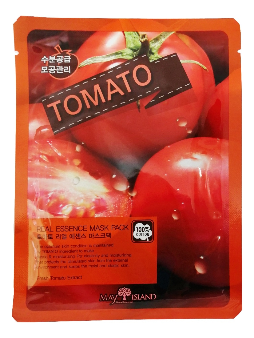 

Тканевая маска для лица Real Essence Tomato Mask Pack 25мл