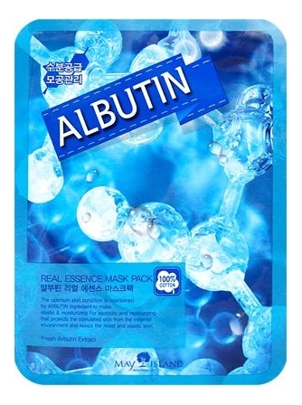 Тканевая маска для лица Real Essence Albutin Mask Pack 25мл