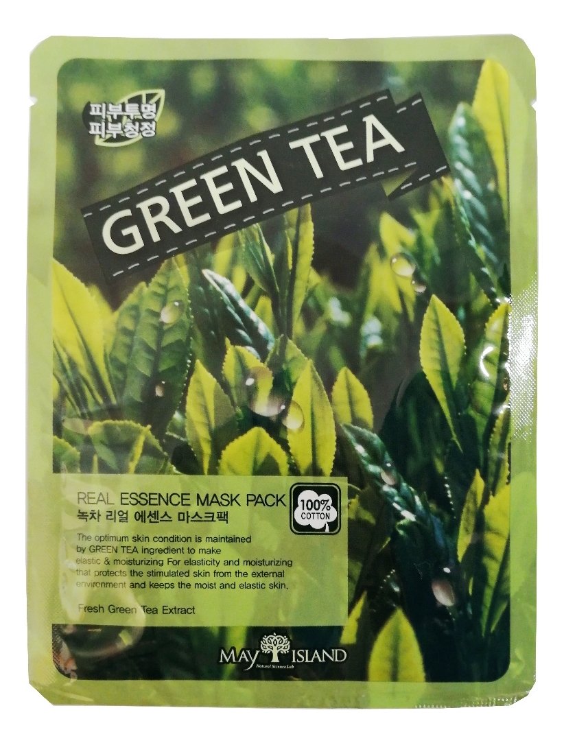 

Тканевая маска для лица Real Essence Green Tea Mask Pack 25мл