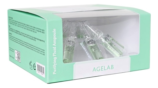 

Очищающая ампульная сыворотка для лица Agelab Purifying Fluid Ampoule 10*2мл