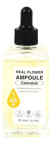 Сыворотка для лица Real Flower Ampoule Calendula 100мл