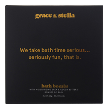 Grace and Stella Набор бомбочек для ванны Bath Bombs 4шт