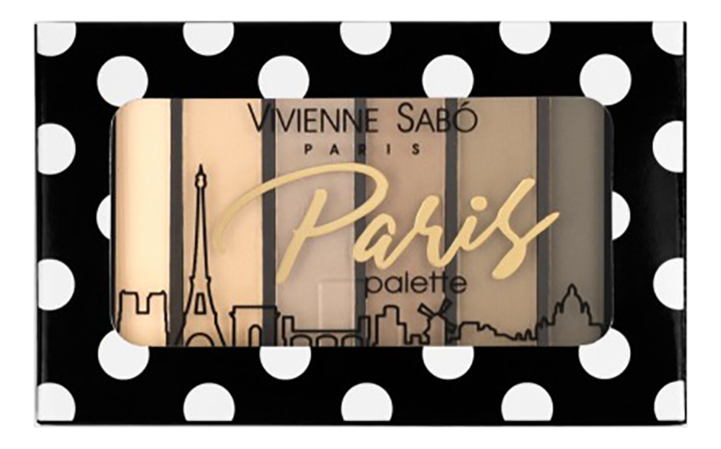 

Палетка теней для век Eyeshadow Palette Mini Paris: No 01, Палетка теней для век Eyeshadow Palette Mini Paris