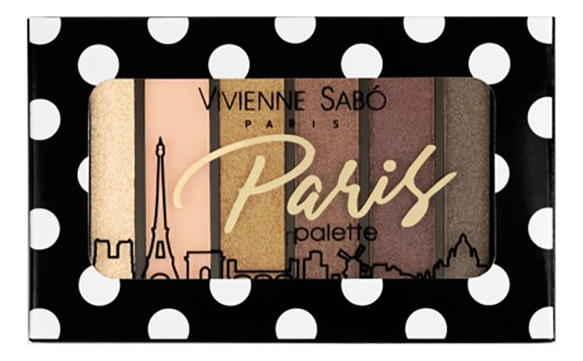 Палетка теней для век Eyeshadow Palette Mini Paris: No 02 палетка теней для век eyeshadow palette mini paris no 02