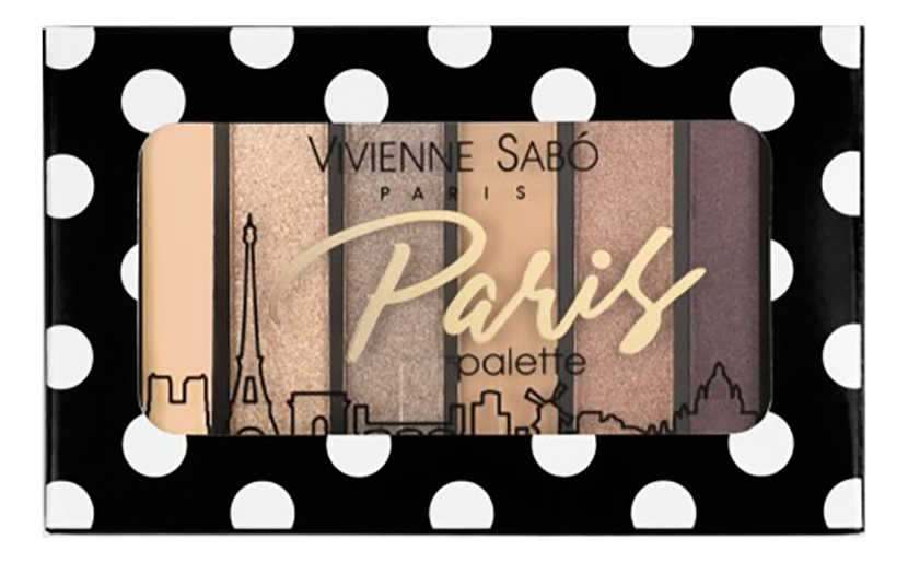 

Палетка теней для век Eyeshadow Palette Mini Paris: No 03, Палетка теней для век Eyeshadow Palette Mini Paris