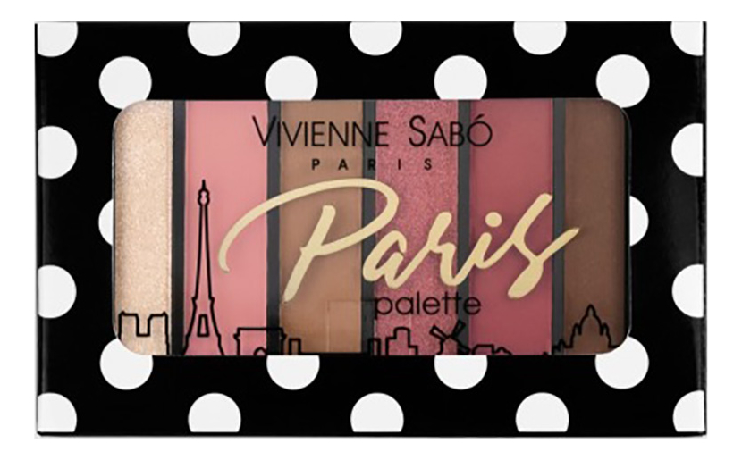 

Палетка теней для век Eyeshadow Palette Mini Paris: No 04, Палетка теней для век Eyeshadow Palette Mini Paris