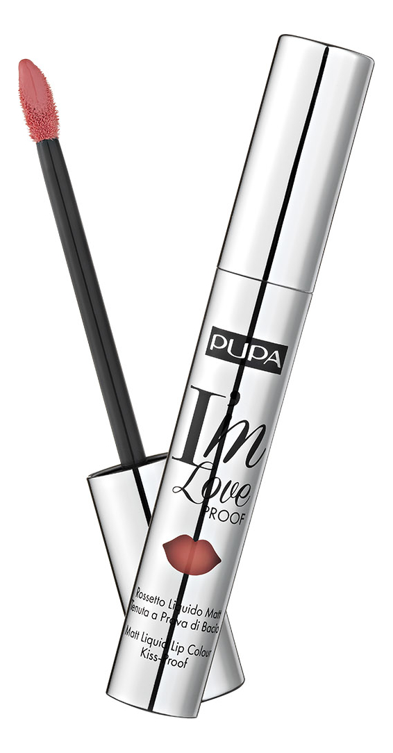 

Жидкая помада для губ I'm Loveproof Rossetto Liquido Matt 2,7мл: 002 Delicate Nude, Жидкая помада для губ I'm Loveproof Rossetto Liquido Matt 2,7мл