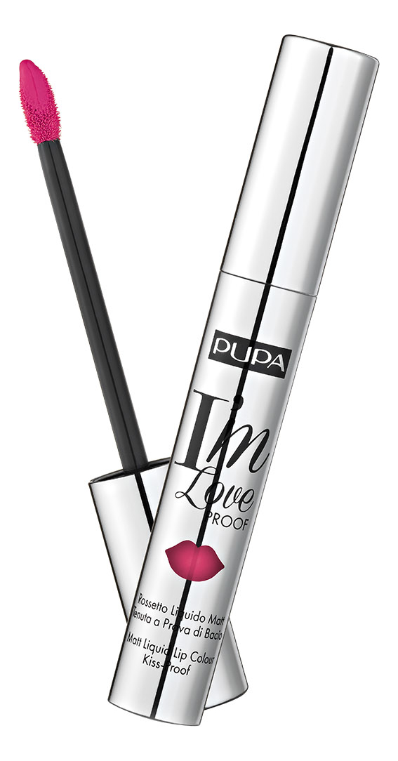

Жидкая помада для губ I'm Loveproof Rossetto Liquido Matt 2,7мл: 007 Bright Fuchsia, Жидкая помада для губ I'm Loveproof Rossetto Liquido Matt 2,7мл