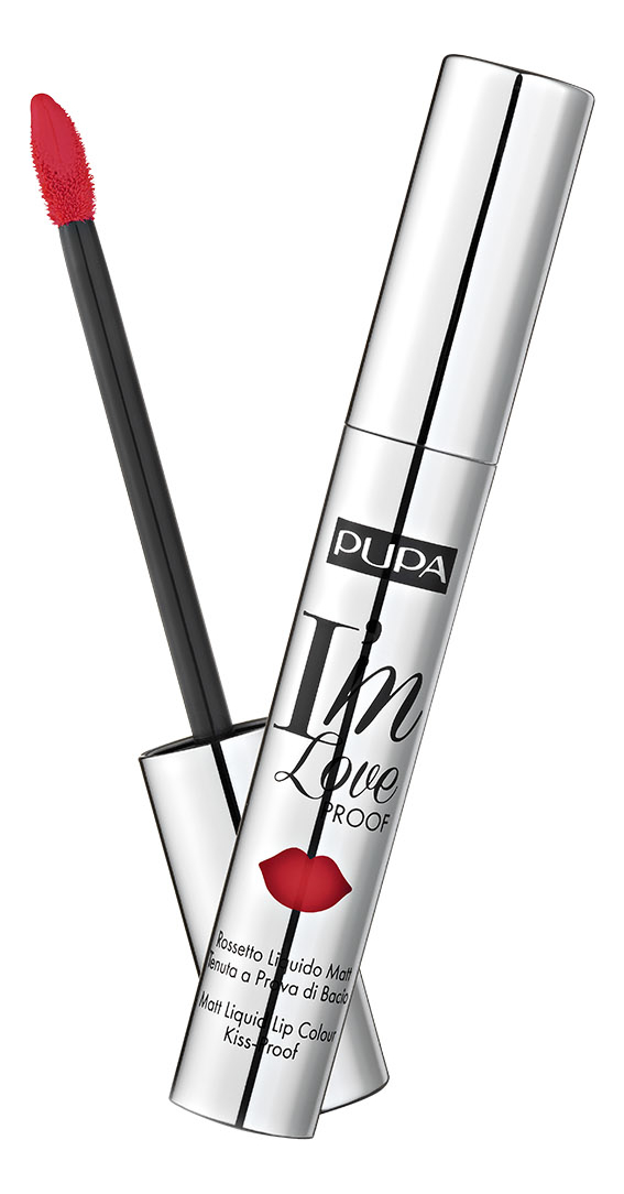 

Жидкая помада для губ I'm Loveproof Rossetto Liquido Matt 2,7мл: 010 Fere Red, Жидкая помада для губ I'm Loveproof Rossetto Liquido Matt 2,7мл