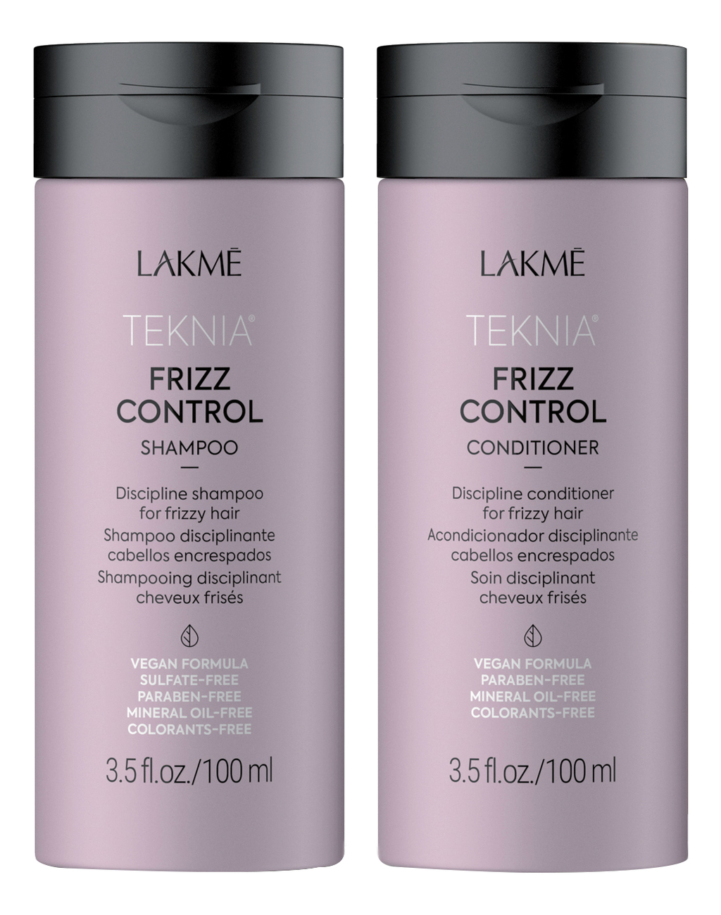 Купить Набор для волос Teknia Frizz Control Travel Pack (шампунь 100мл + кондиционер 100мл), Lakme