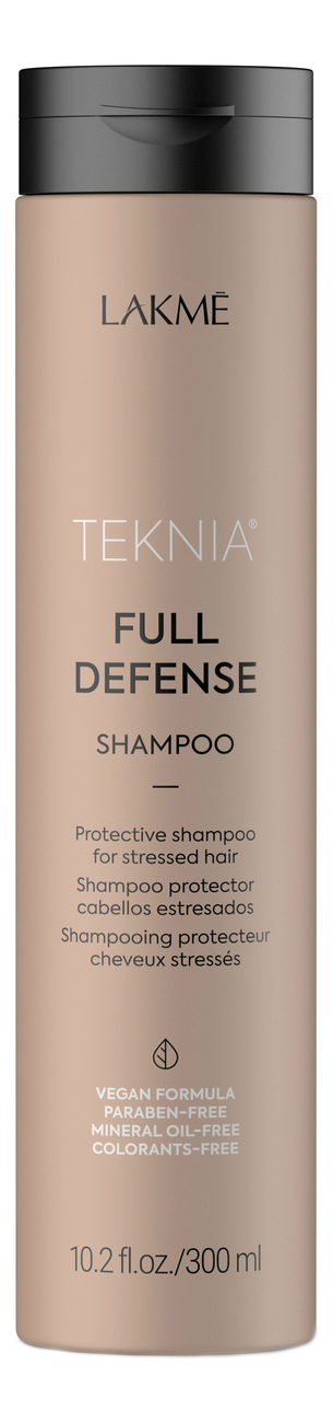 

Шампунь для комплексной защиты волос Teknia Full Defense Shampoo: Шампунь 300мл, Шампунь для комплексной защиты волос Teknia Full Defense Shampoo