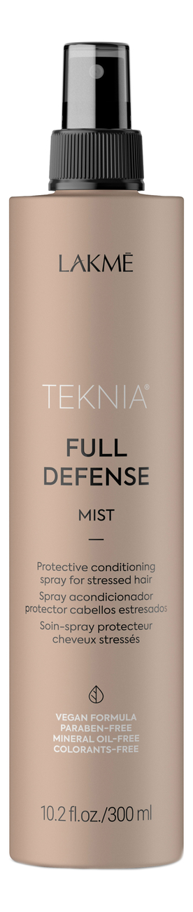 

Кондиционирующий спрей для комплексной защиты волос Teknia Full Defense Mist 300мл