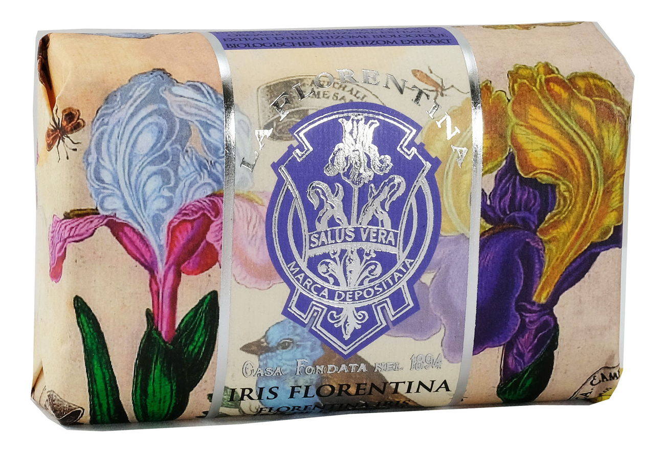 

Мыло Iris Florentina Saponetta: Мыло 200г, Мыло Iris Florentina Saponetta