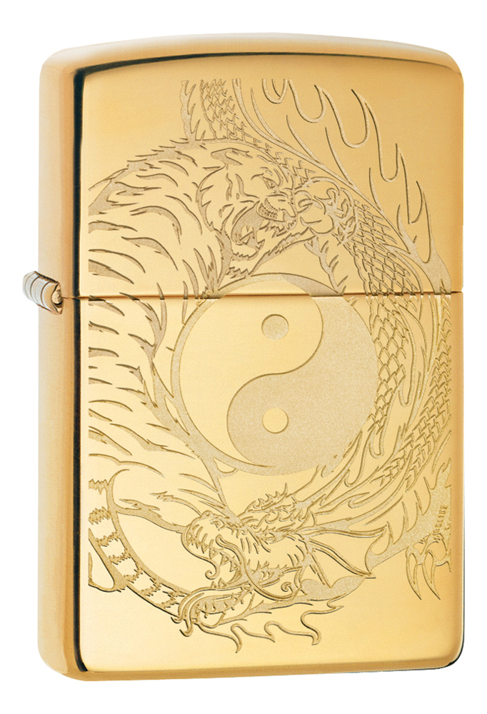 

Зажигалка бензиновая Tiger And Dragon Design 49024
