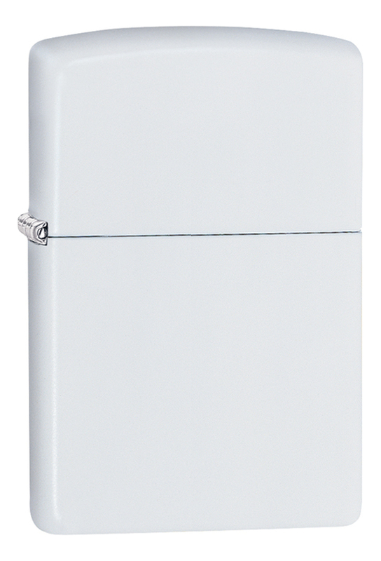 

Зажигалка бензиновая Classic White Matte 214