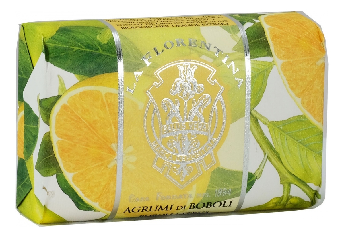 

Мыло Agrumi Di Boboli Saponetta: Мыло 200г, Мыло Agrumi Di Boboli Saponetta