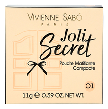 Vivienne Sabo Компактная матирующая пудра для лица Joli Secret Poudre Matifiante Сompacte 11г