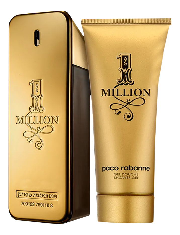 

1 Million Man: набор (т/вода 50мл + гель д/душа 100мл), 1 Million Man
