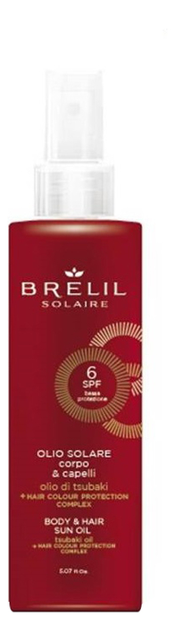 

Защитое масло для волос и тела Solair Body & Hair Sun Oil SPF6 150мл