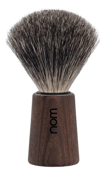 

Помазок натуральный барсучий ворс Nom Theo (темный ясень)