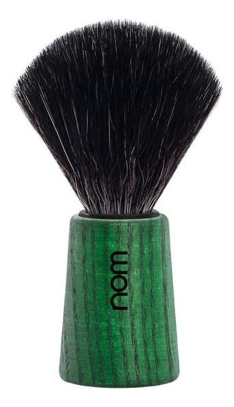 помазок черная фибра nom max зеленый пластик Помазок черная фибра Nom Theo (зеленый ясень)