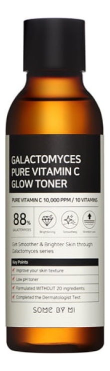 выравнивающий тонер с галактомисисом и витамином с galactomyces pure vitamin c glow toner Тонер для лица ферментированный Galactomyces Pure Vitamin C Glow Toner 200мл