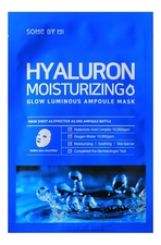 Some By Mi Ампульная тканевая маска для лица Hyaluron Moisturizing Glow Luminous Ampoule Mask 25мл