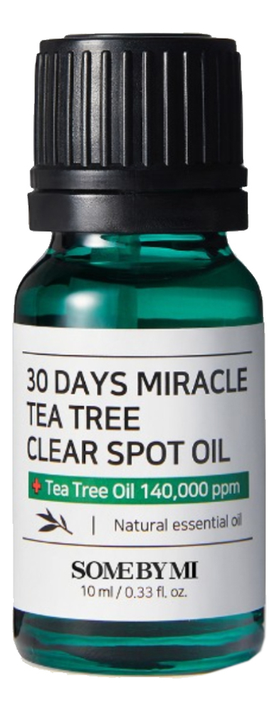 Масло чайного дерева для проблемной кожи лица 30 Days Miracle Tea Tree Clear Spot Oil 10мл