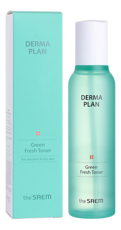 The Saem Тонер для лица Derma Plan Green Fresh Toner 155мл