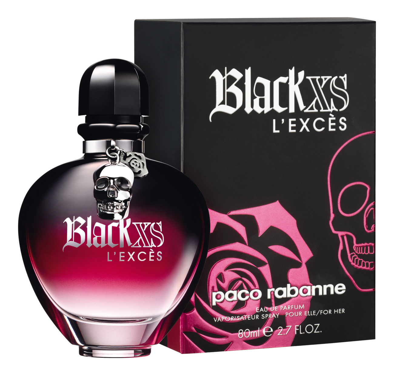 

XS Black L'Exces for Her: парфюмерная вода 80мл, XS Black L'Exces For Her