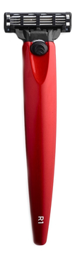 Бритва R1 Mach3 (красный металлик)