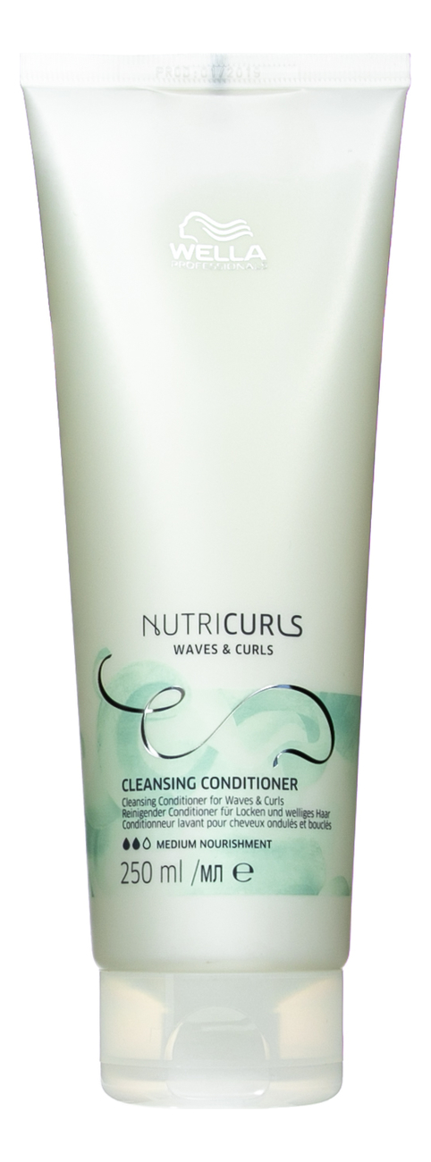 

Очищающий бальзам для волос Nutricurls Cleansing Conditioner 250мл: Бальзам 250мл, Очищающий бальзам для волос Nutricurls Curls & Waves Cleansing Conditioner