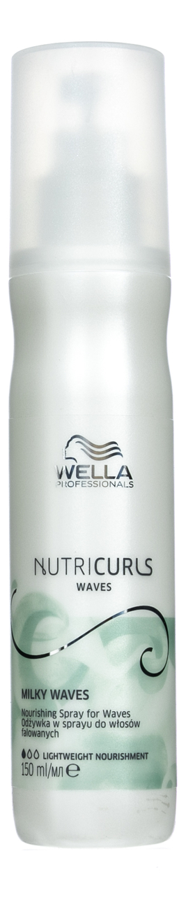 

Легкое несмываемое молочко-спрей для волос Nutricurls Milky Waves Nourishing Spray 150мл