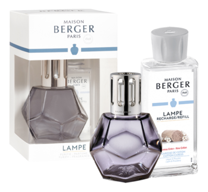 

Набор Geometry Gift Set: Black лампа + аромат для лампы Cotton Caress 180мл, Набор Geometry Gift Set