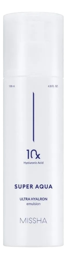

Увлажняющая эмульсия для лица Super Aqua Ultra Hyalron Emulsion 130мл