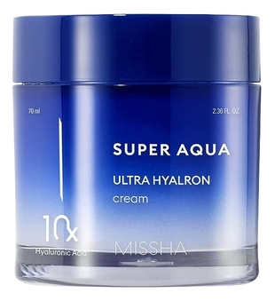 Увлажняющий крем для лица Super Aqua Ultra Hyalron Cream 70мл