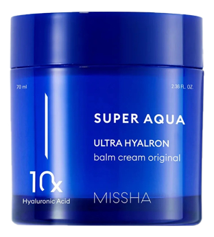 Увлажняющий крем-бальзам для лица Super Aqua Ultra Hyalron Balm Cream Original 70мл