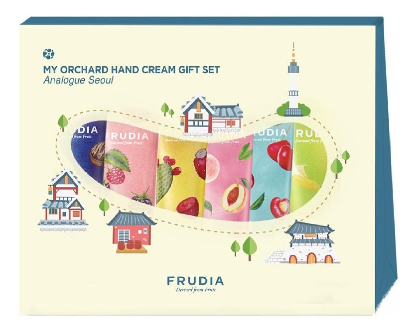 Набор кремов для рук Analogue Seoul My Orchard Hand Cream Gift Set 6*30мл подарочный набор кремов для рук frudia winter play my orchard hand cream gift set 5 шт