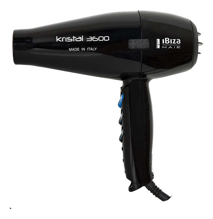 

Фен для волос Kristal 3600 Black 1875Вт