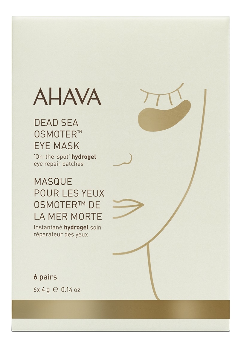

Патчи для области вокруг глаз Dead Sea Osmoter Eye Mask 6пар