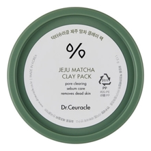 Dr. Ceuracle Очищающая маска для лица с глиной и зеленым чаем Матча Jeju Matcha Clay Pack 115г