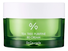 Dr. Ceuracle Крем для лица с экстрактом чайного дерева Tea Tree Purifine 80 Cream 50мл